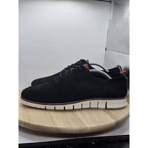 Cole Haan Mens Zerogrand Stitchlite Black C24948 Lace Up Oxford Shoes Size 11M